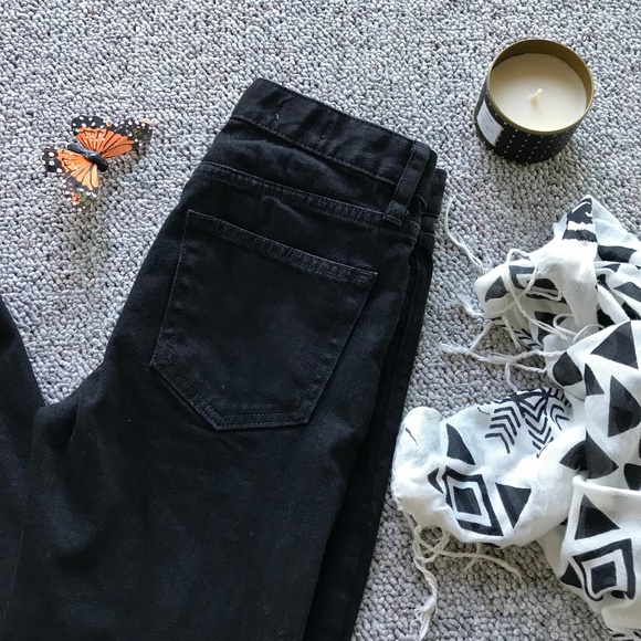 GAP Denim - Gap 1969 Black Perfect Boot Cut Jeans Size 25